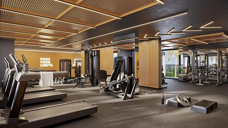 Fitness Club equipado